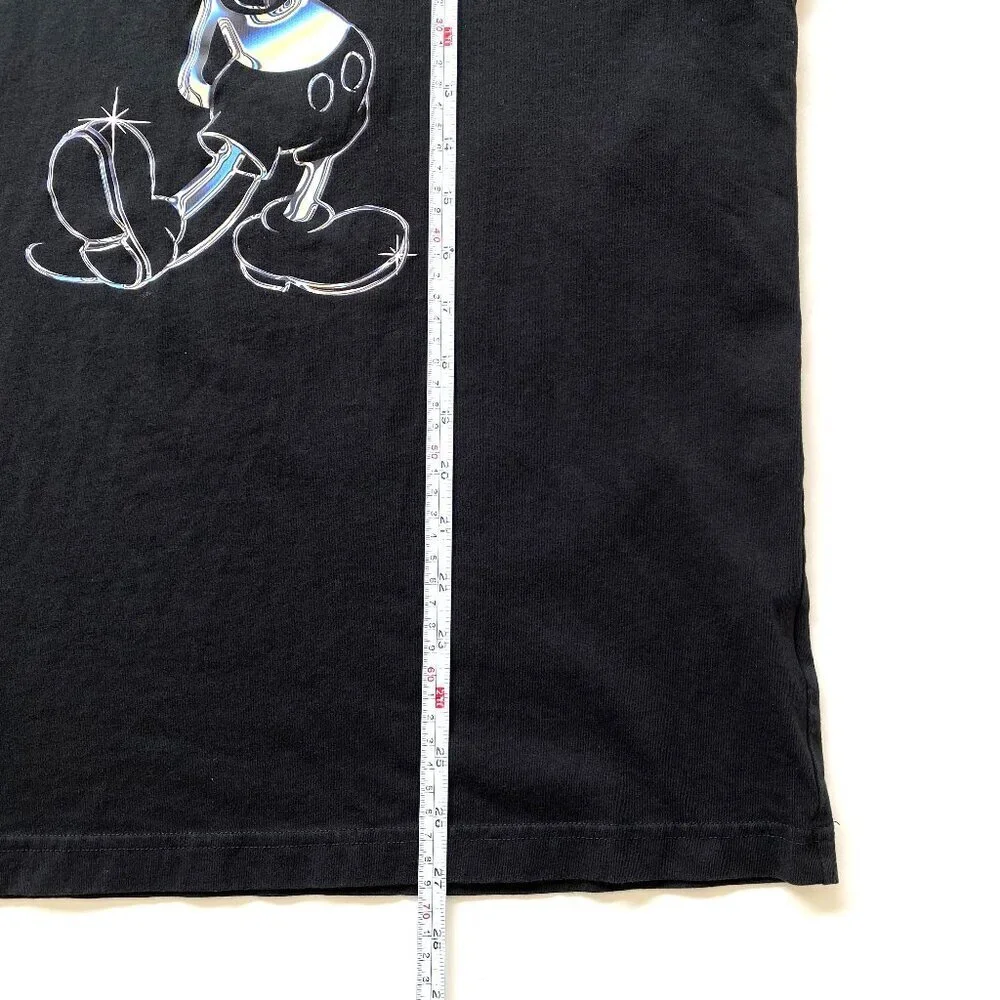 Uniqlo x Disney Mickey Mouse Black Graphic T-Shirt Unisex Size M - Picture 8 of 8